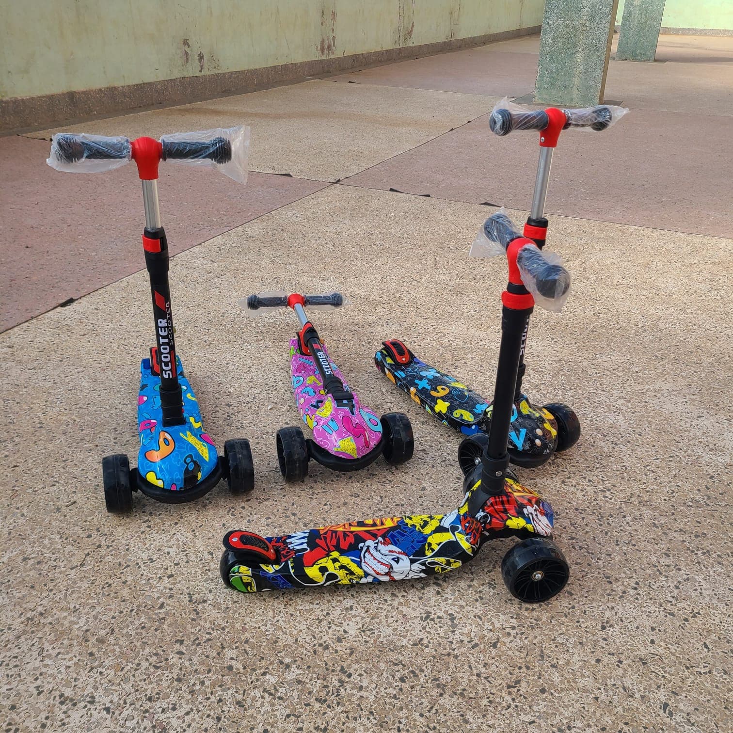 Heavy Duty Foldable Kids Scooters  6