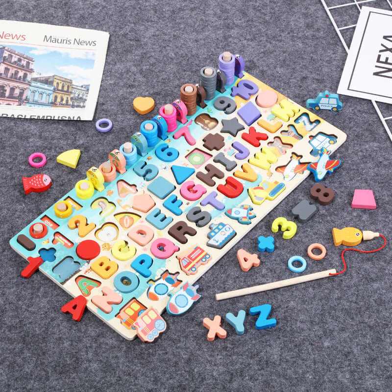 Montessori Wooden Math Children’s Toy Learning Gift Board 3