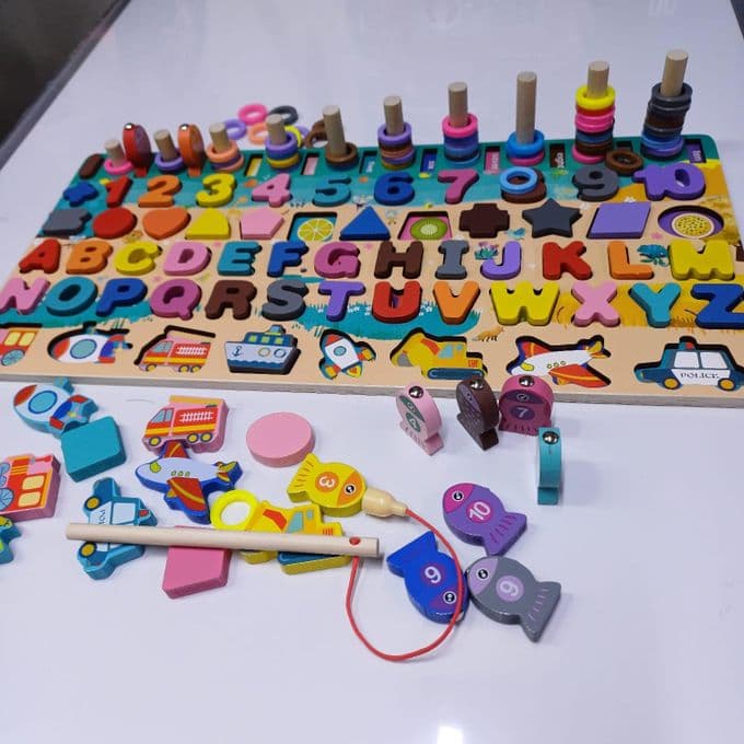 Montessori Wooden Math Children’s Toy Learning Gift Board 2