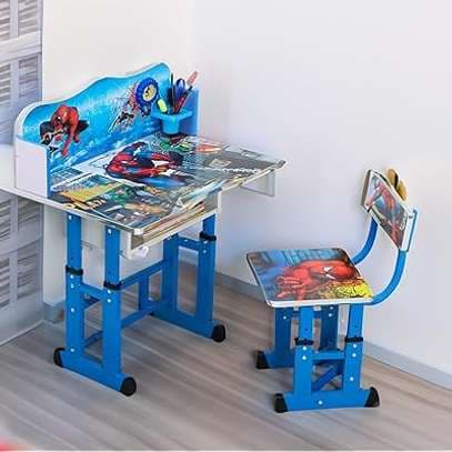 Adjustable Kids Study Table And Chair 2
