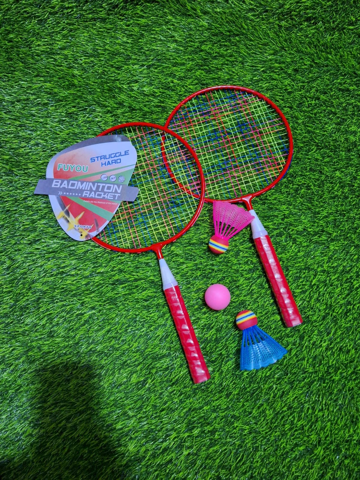 Children Badminton Racket Set