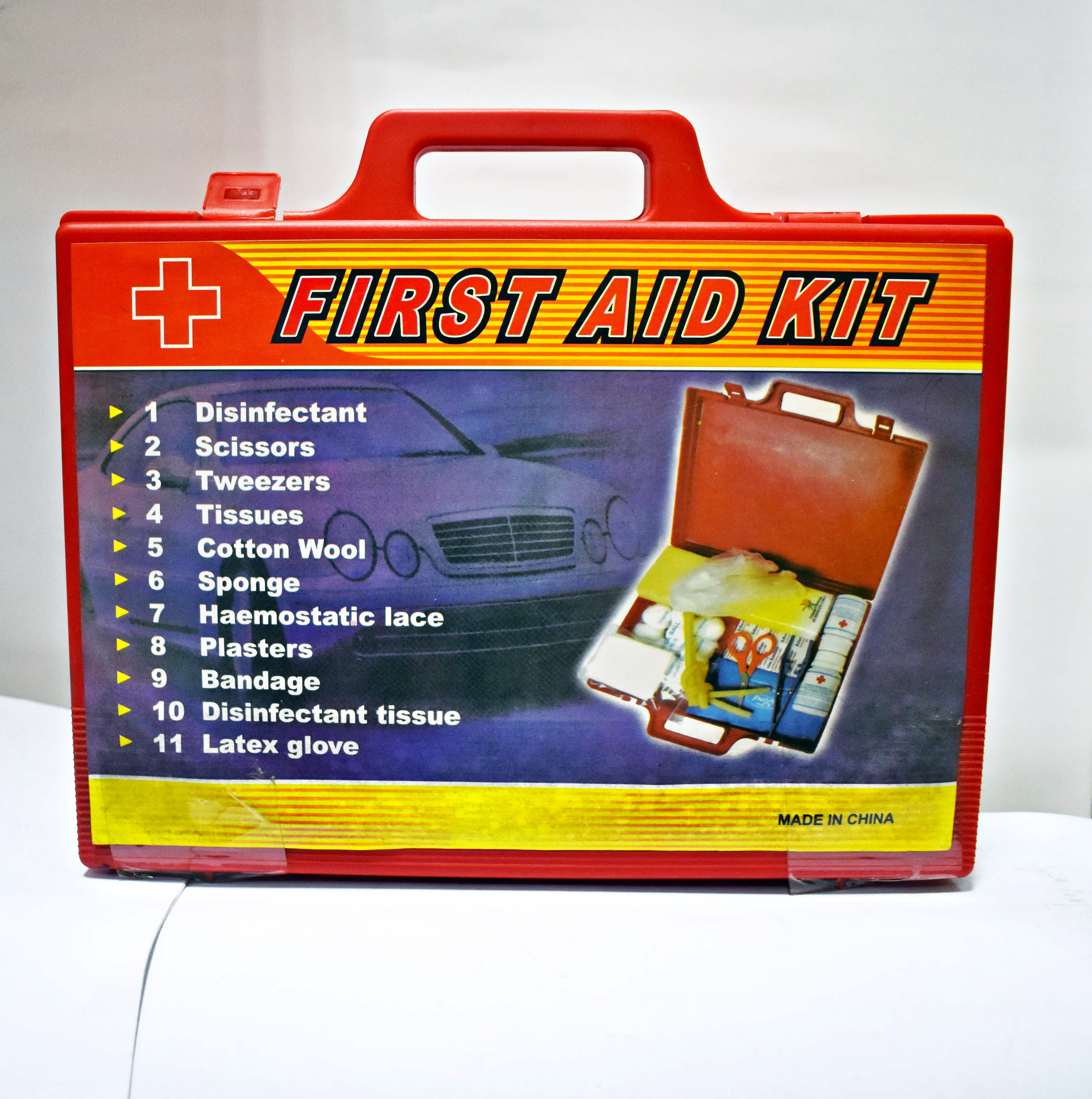 Portable First Aid Kit Box