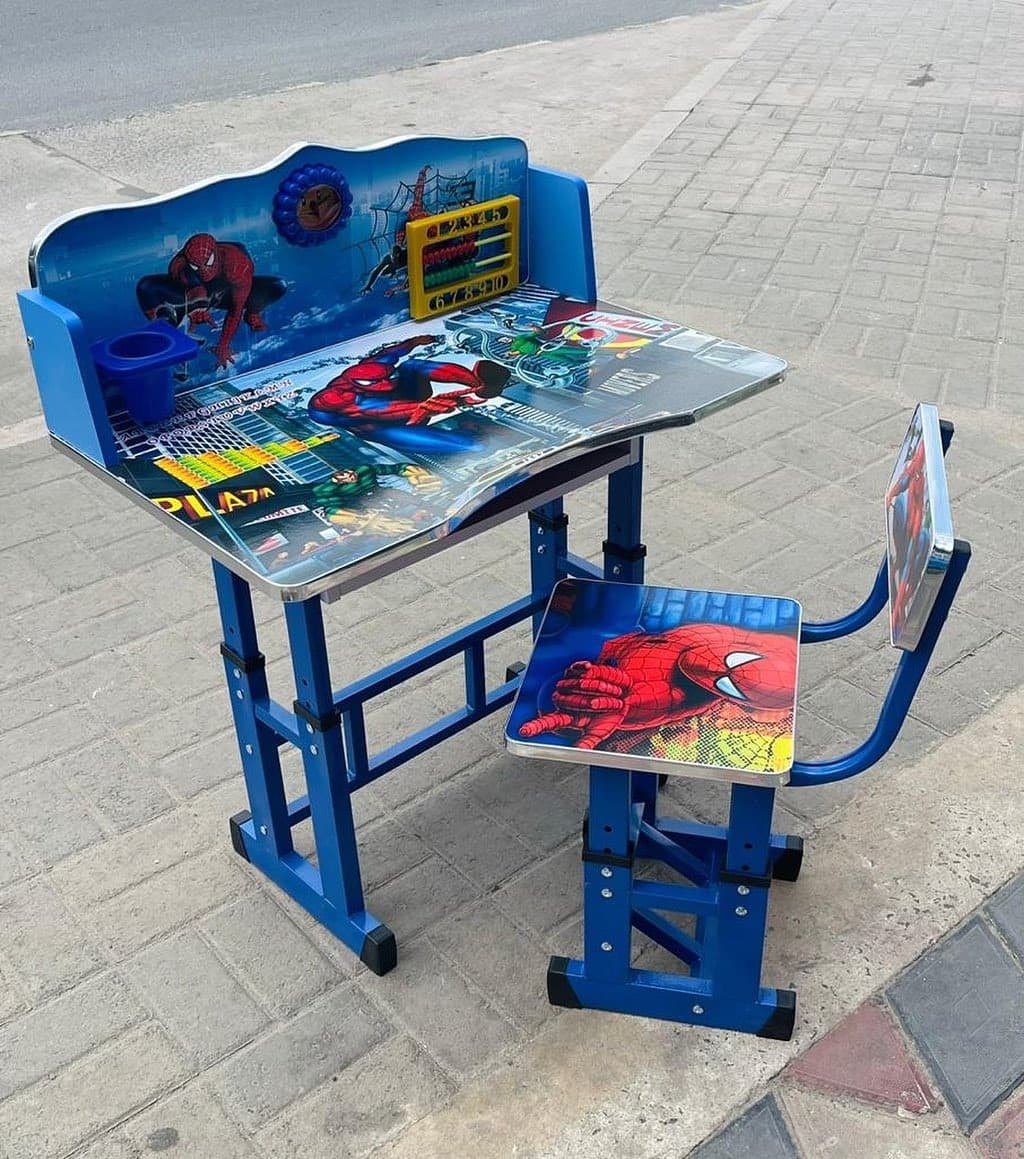 Adjustable Kids Study Table And Chair