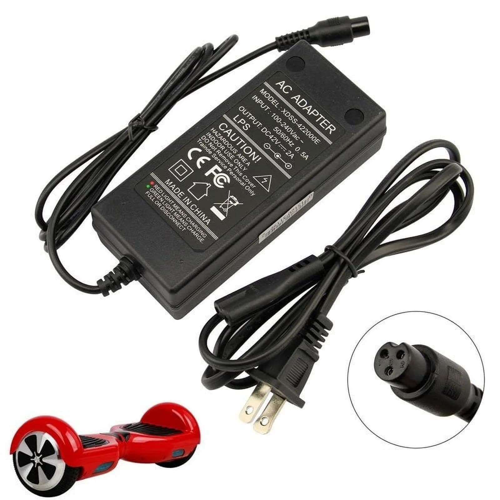 36V Hoverboard Charger for 4.4Ah Battery