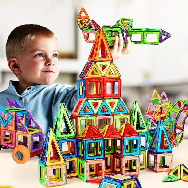 Magnetic Tiles Building Blocks 84pcs Set 