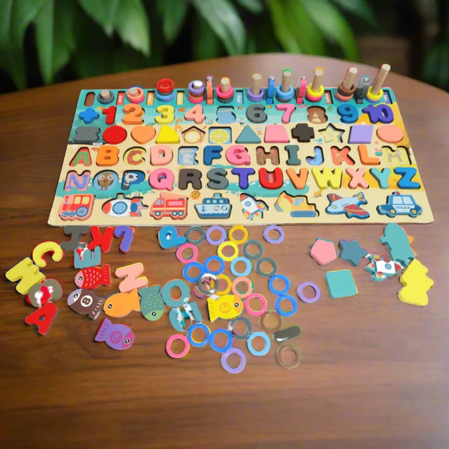 Montessori Wooden Math Children’s Toy Learning Gift Board