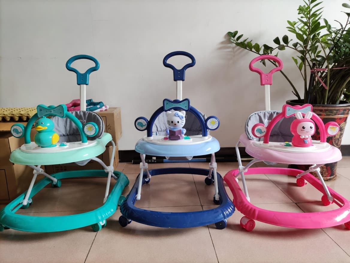 Baby walker with push handle for sale