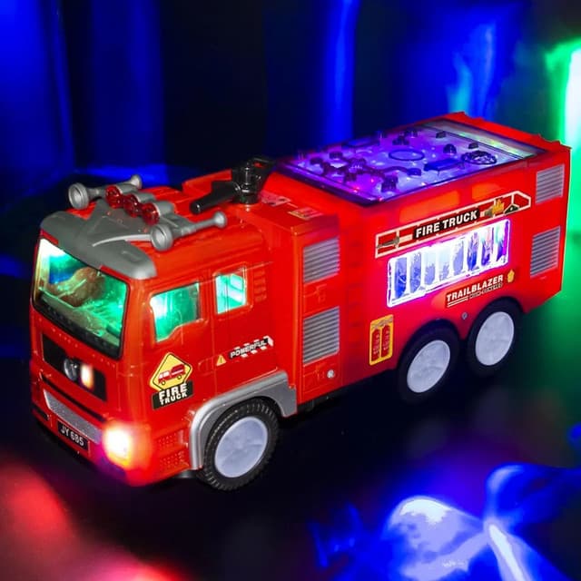 Electric Fire Truck Kids Toy 2