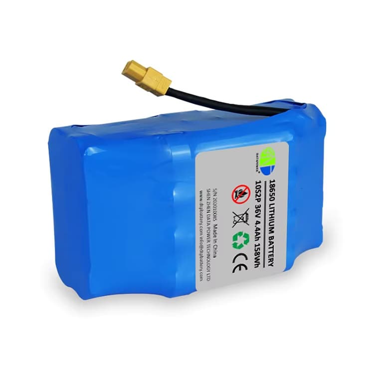 Hoverboard Battery 36V Lithium Rechargeable Battery
