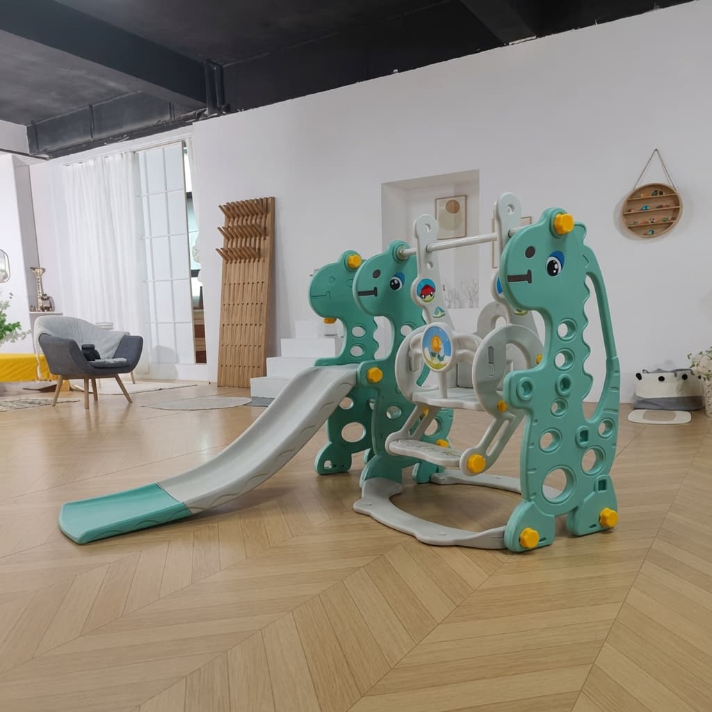 Kids Slides Playset-Indoor Or Outdoor Playground Slides And Swings