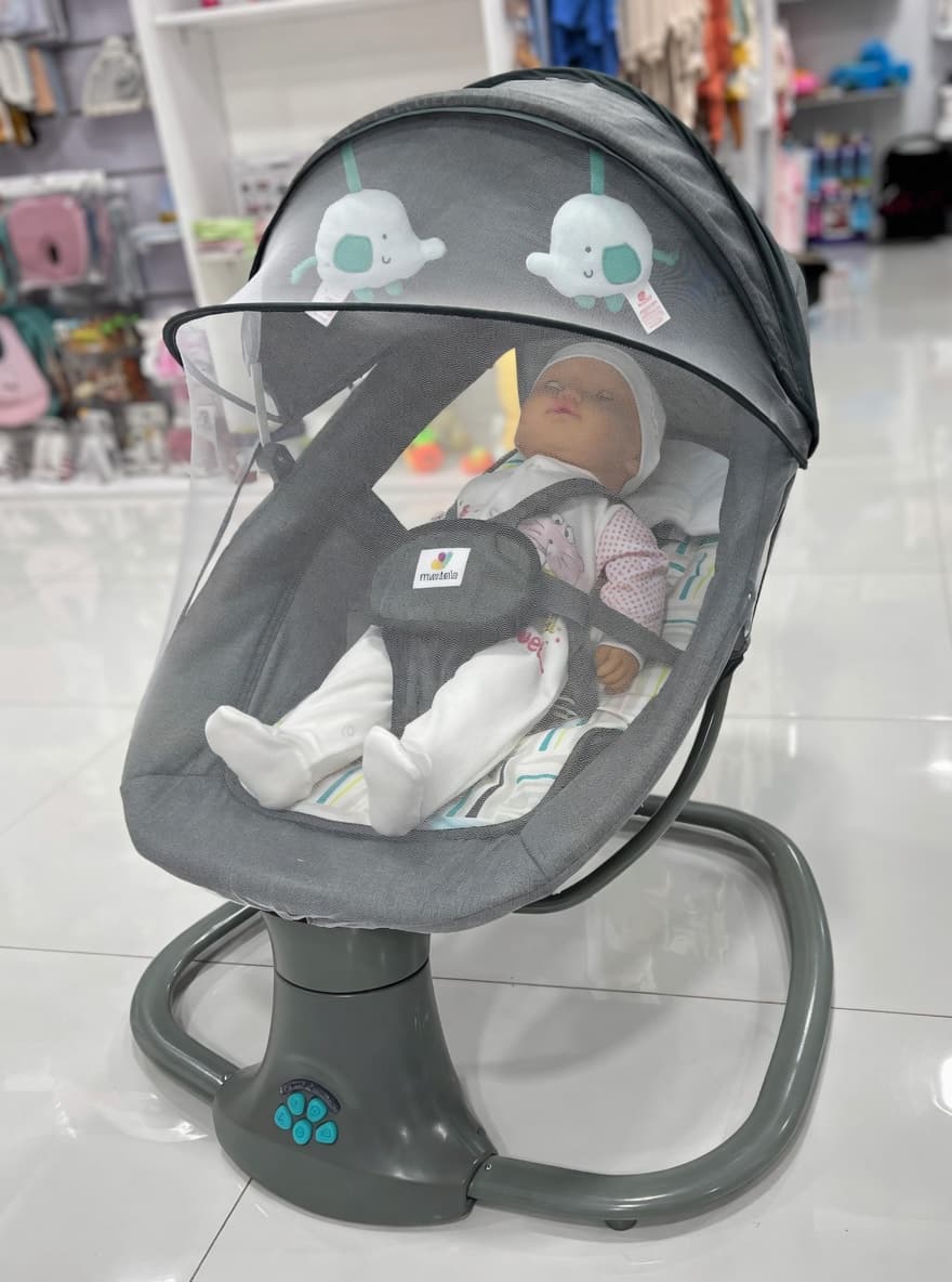 Electric Baby Swing with music